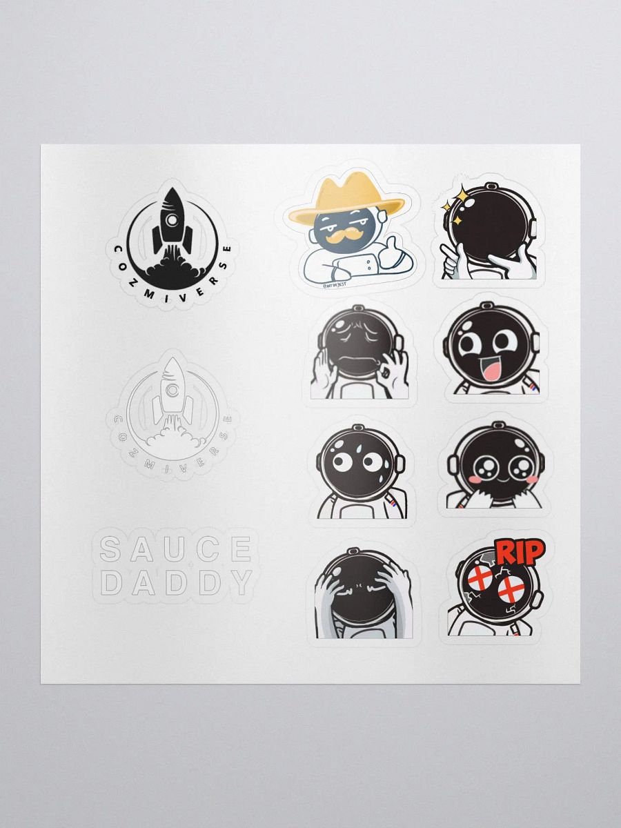 Emote Sticker Sheet product image (1)