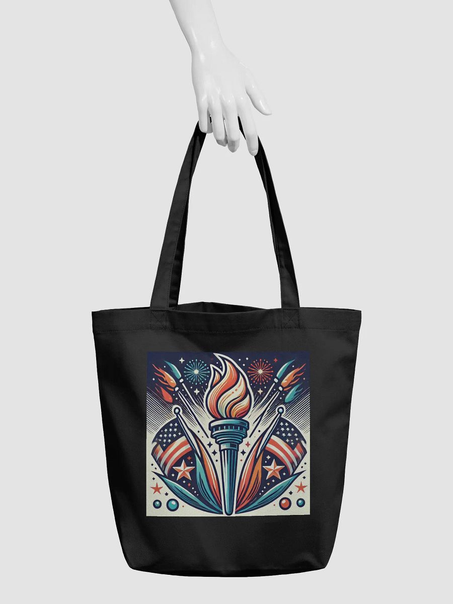 Liberty Torch Patriotic Tote Bag product image (6)