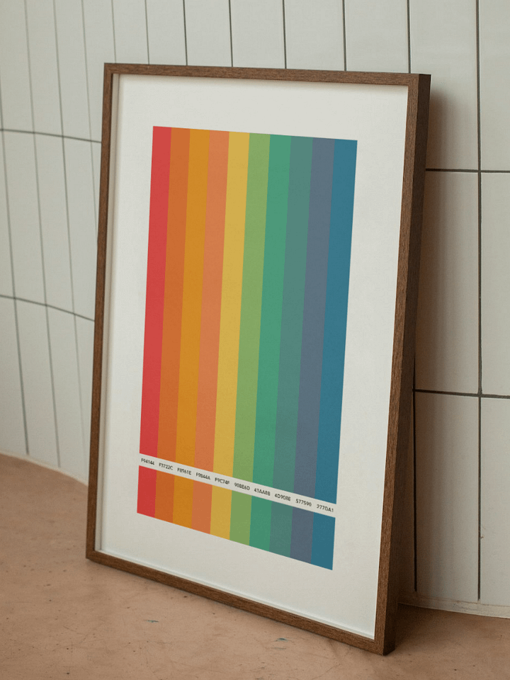 COLOR PALETTE 004 • WALLART DECOR product image (1)