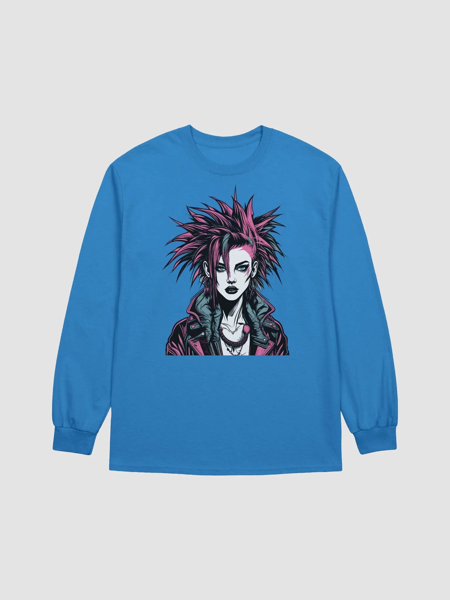 Riot Ruby - Cotton Long Sleeve T-Shirt product image (1)