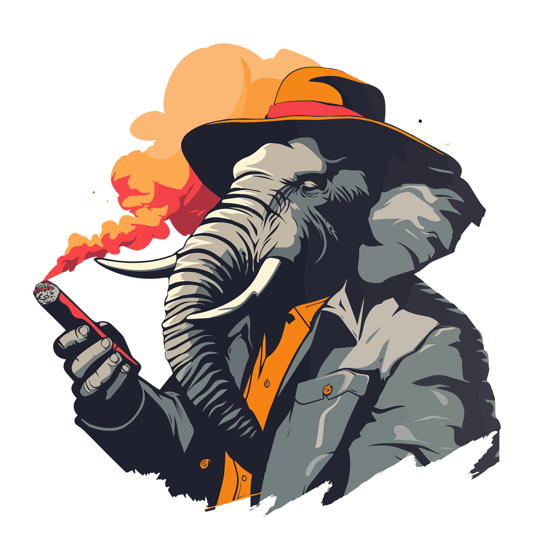 Badass Elephant - Pillow product image (2)