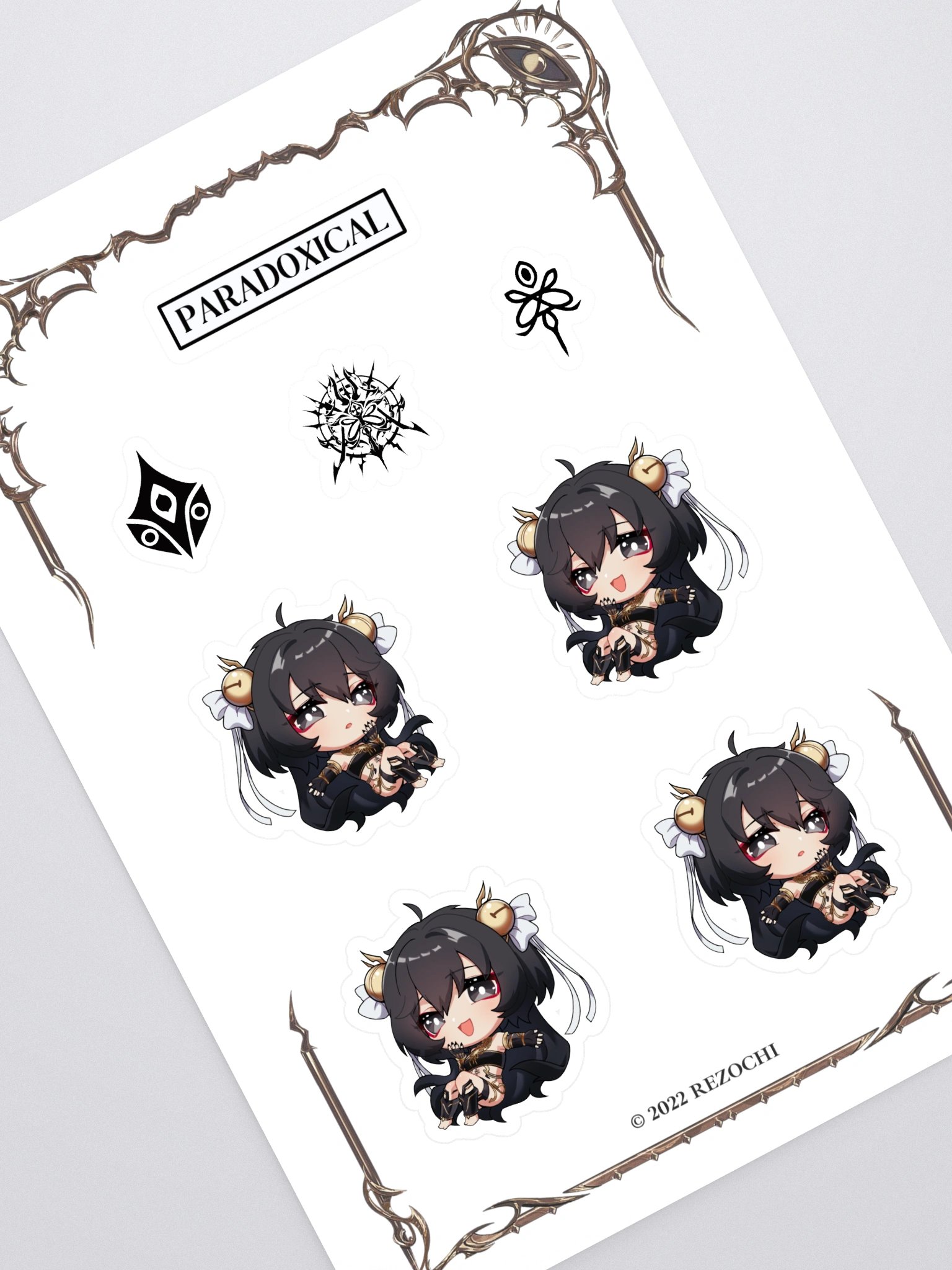Paradoxical Rezochibis ※ Sticker Sheet product image (2)