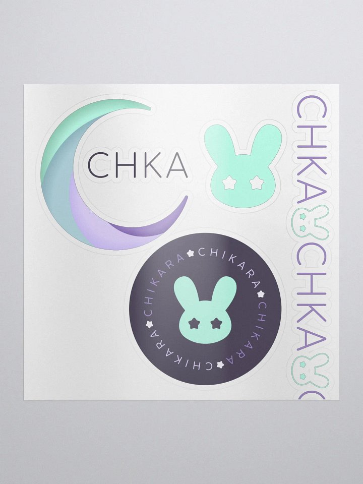 Logo Sticker sheet product image (2)