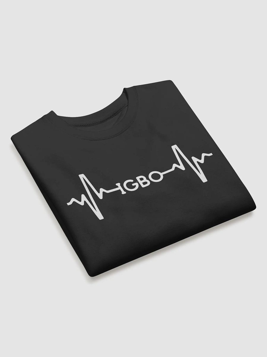 IGBO Heartbeat Cotton Heritage Premium Sweatshirt - Where Culture Meets Style product image (3)