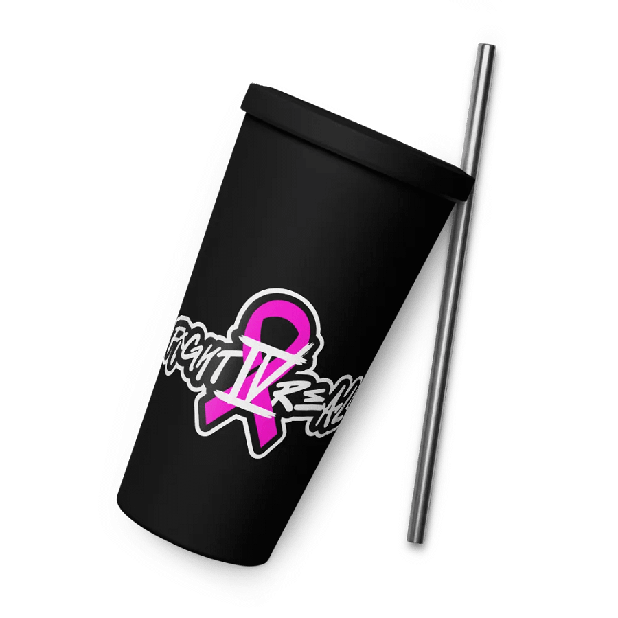 Breast Cancer Awareness Insulated Tumbler With Straw product image (6)