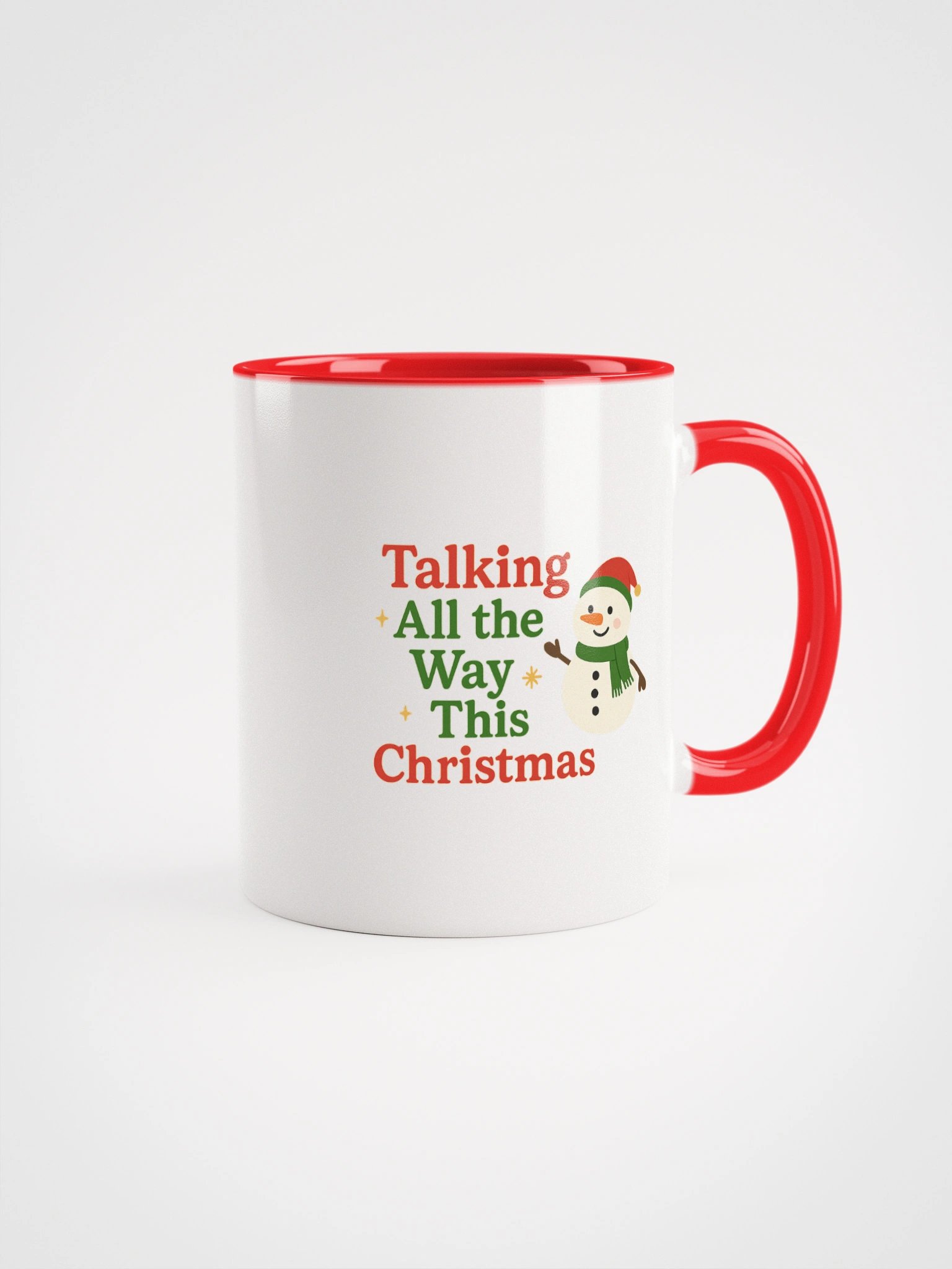 Cheerful Snowman Talking Mug product image (3)