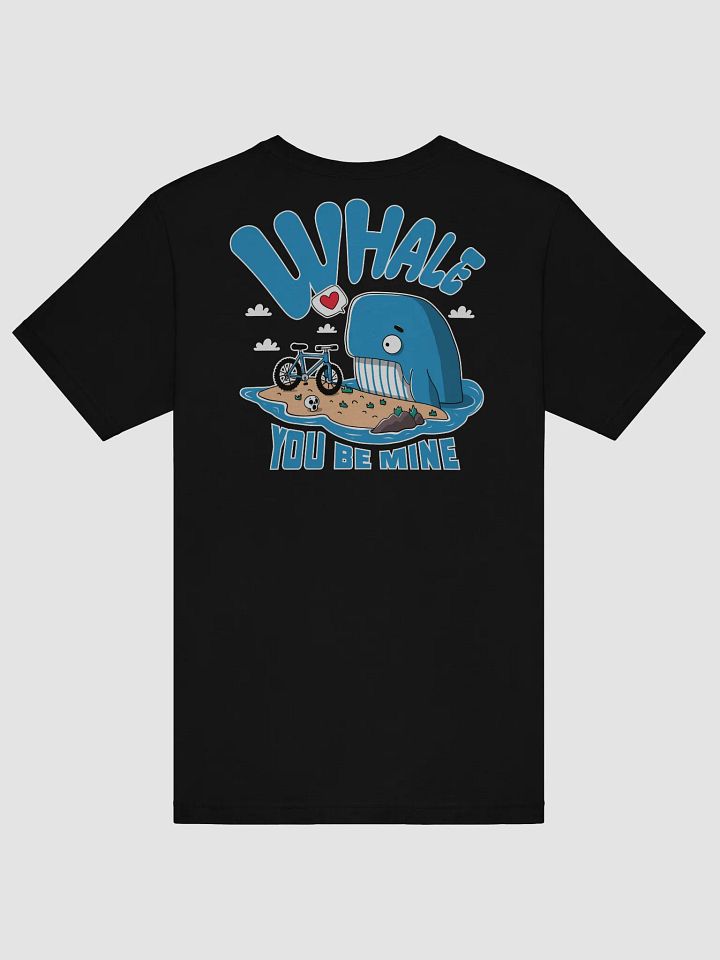Whale You Be Mine? Funny Cycling & Ocean Lover Graphic T-Shirt – Cute Punny Tee product image (15)