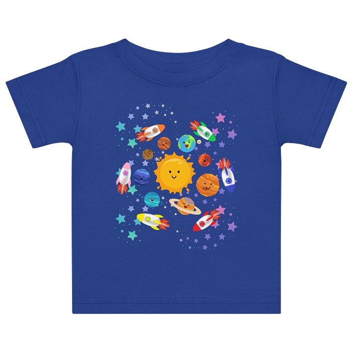 Little Hearts Rocket Adventure Baby Jersey T-Shirt product image (9)