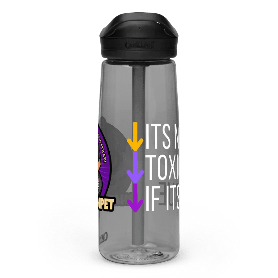 It's Not Toxic If It's True - PhatCrumpet Water Bottle product image (4)