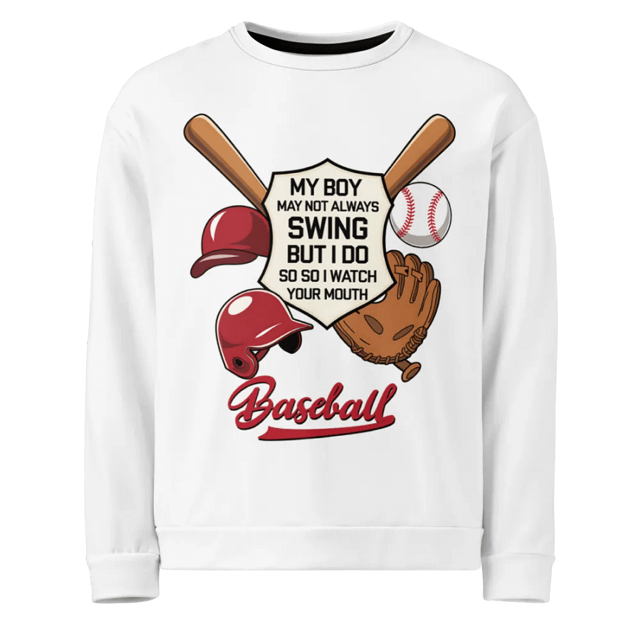Swing with Style All-Over Print Sweatshirt product image (1)