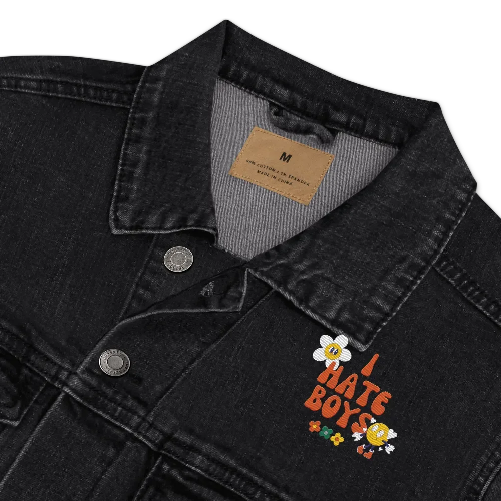 I Hate Boys Denim Jacket product image (3)