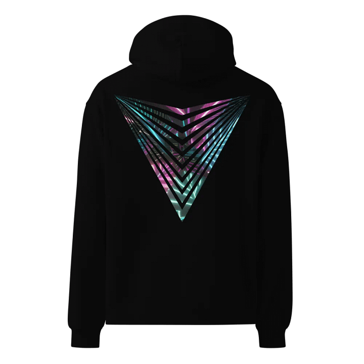 VACIO Neon Hawaiian Vortex Premium Relaxed Hoodie product image (5)