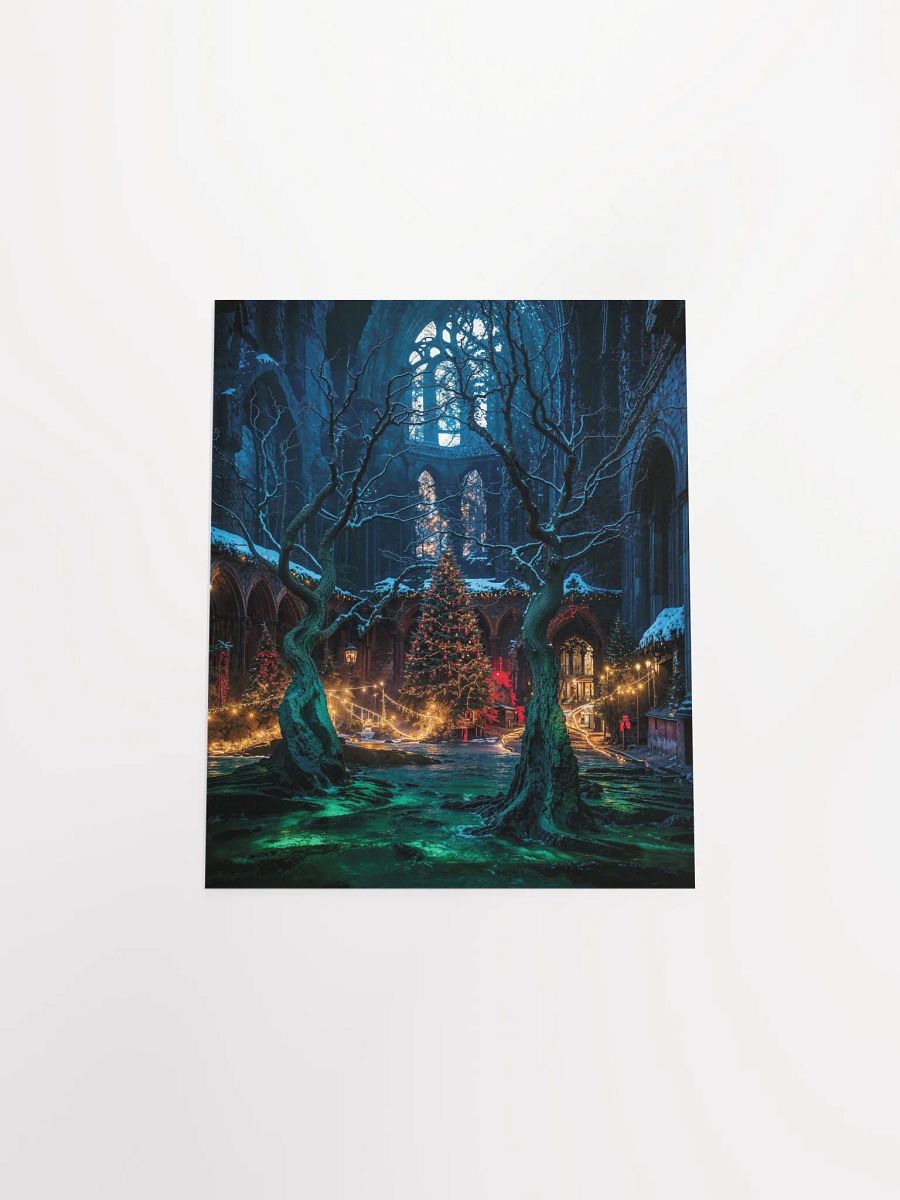 Gothic Christmas Cathedral Poster product image (27)