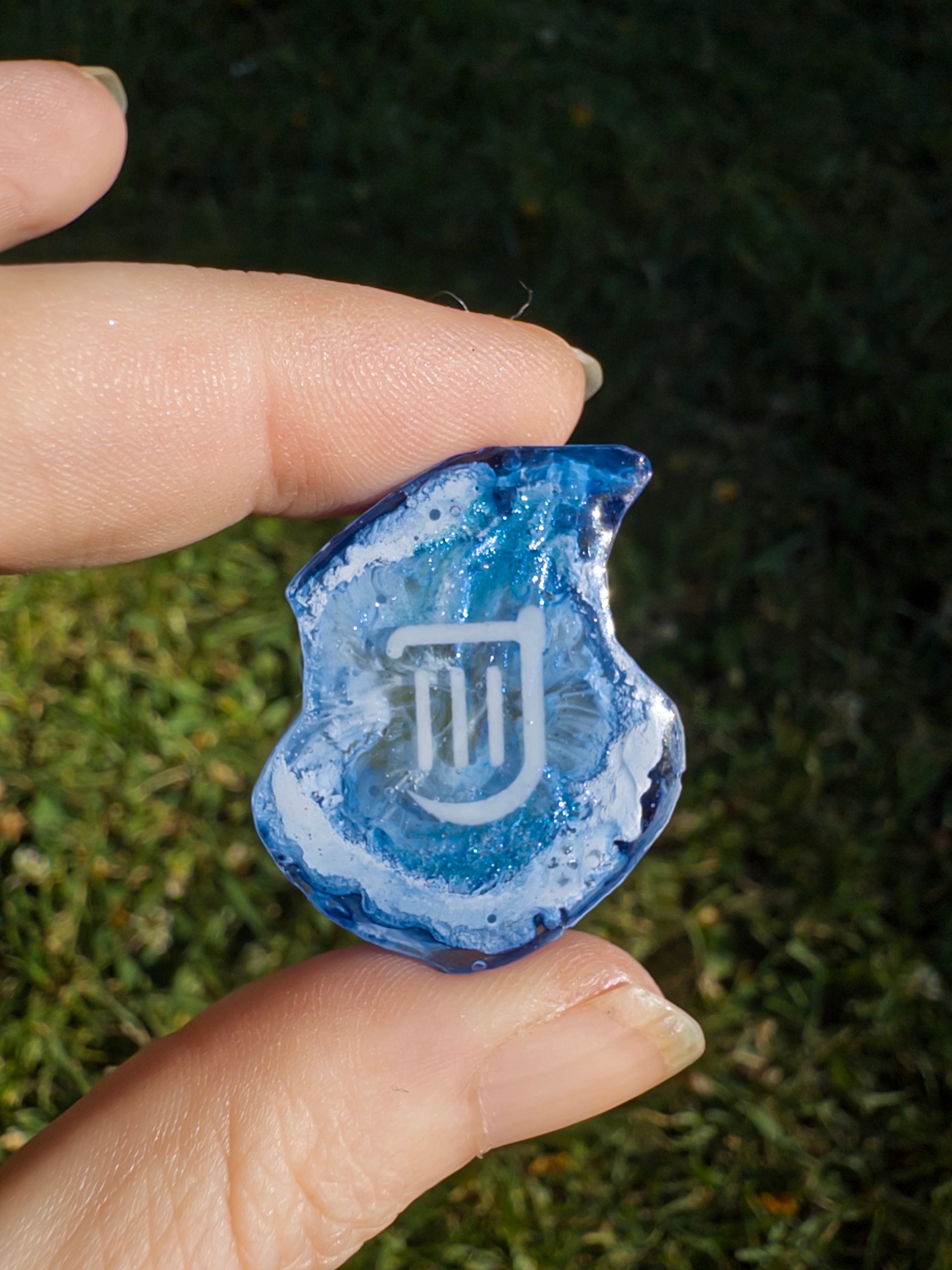 Ocean Heart Bard Job Stone - Ready to Ship product image (3)