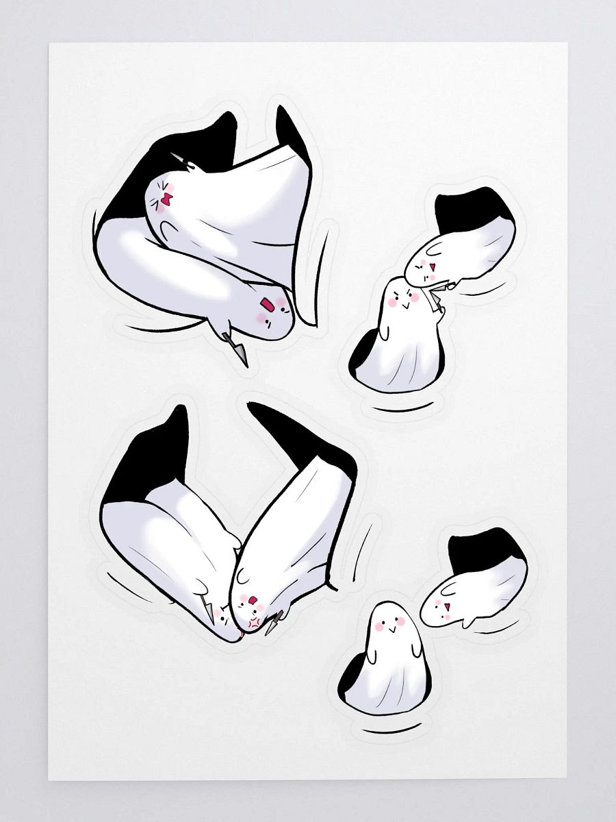 Fighting Ghosts Stickers product image (3)