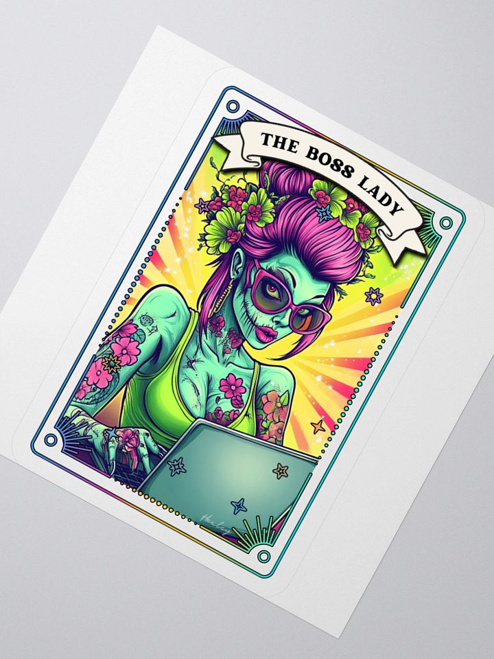 Zombabes: The Boss Lady Sticker product image (2)