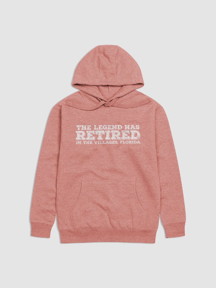 Unisex Cotton Heritage Unisex Premium Hoodie (The Legend Has Retired) product image (1)