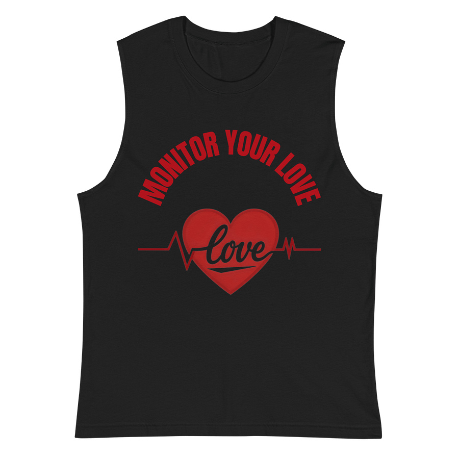 Heartbeat Love Muscle Tank product image (3)