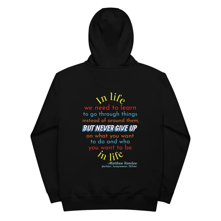 Premium Eco Hoodie [Quote 7] product image (1)