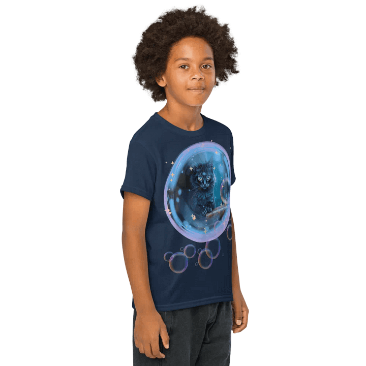 Bubble Cat Youth Sports Tee product image (2)