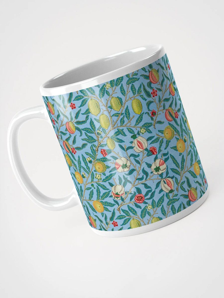 Four Fruits Pattern White Glossy Mug product image (3)