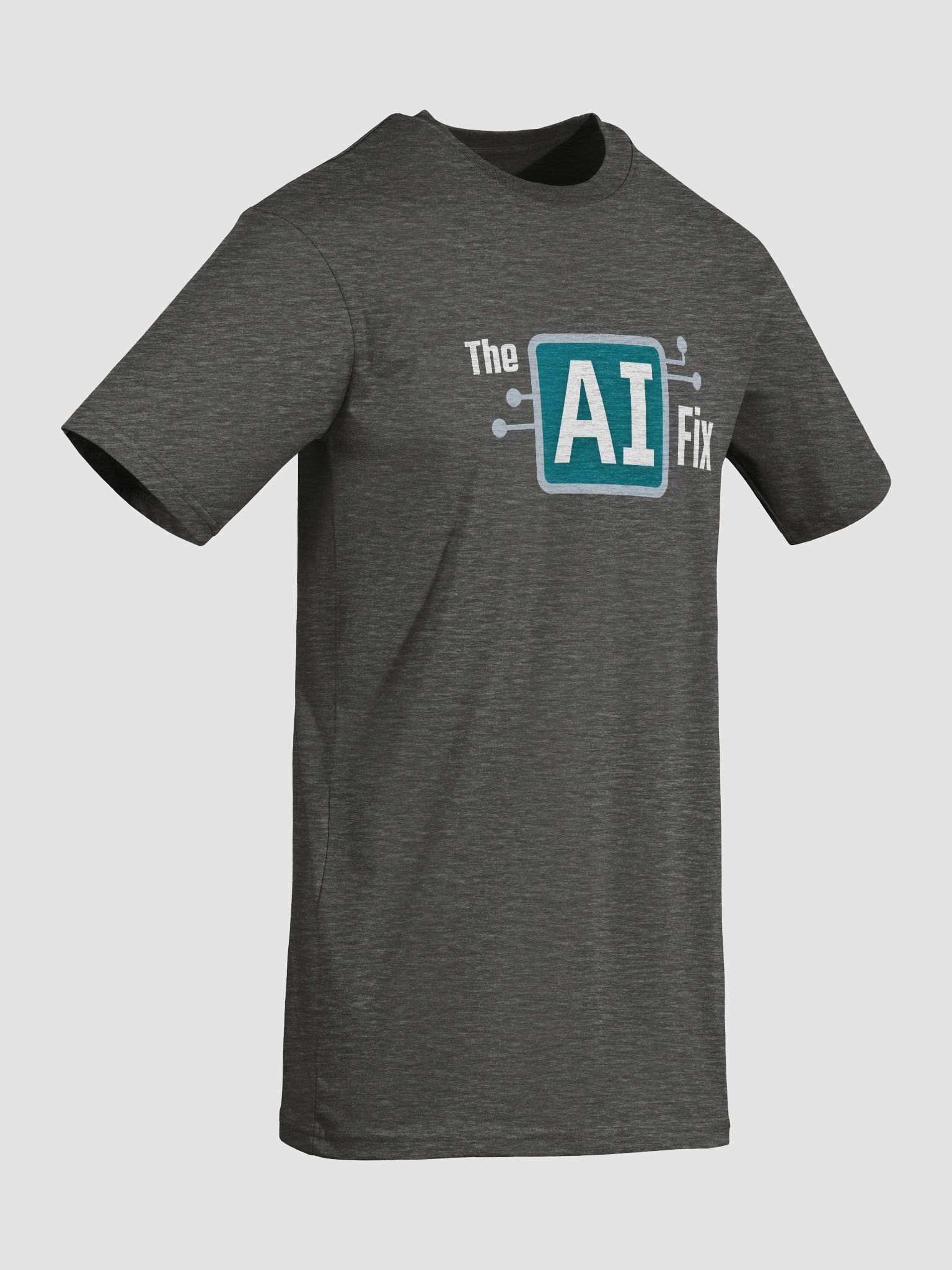 The AI Fix T-shirt (front and back logo) product image (8)