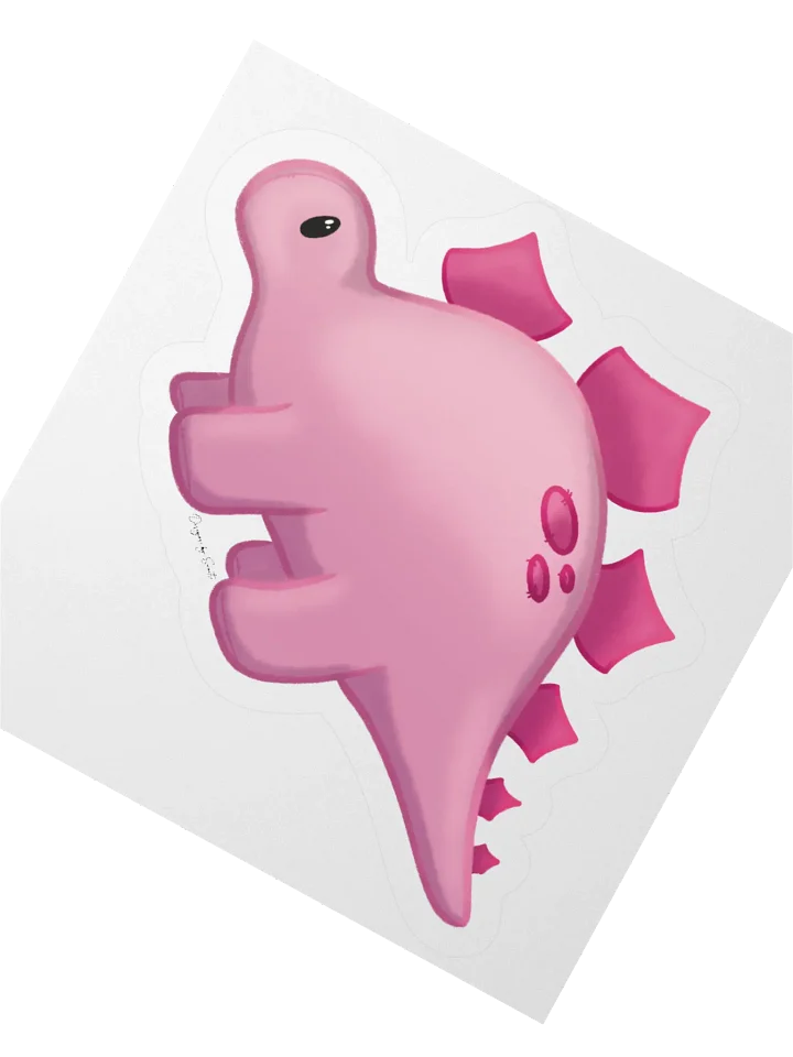 Stegosaurus Plushie Sticker product image (2)