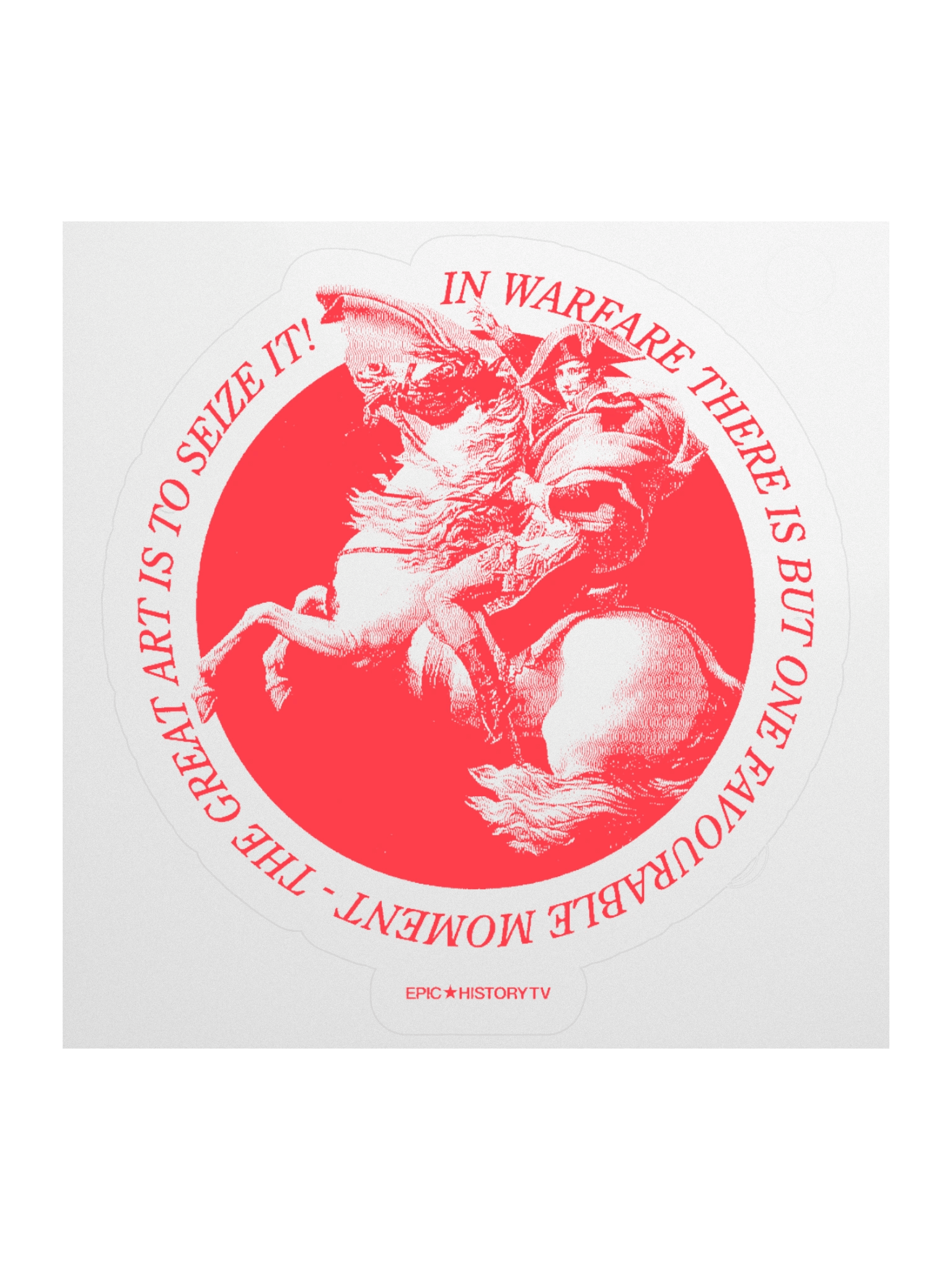 Napoleon in Warfare - Sticker product image (1)