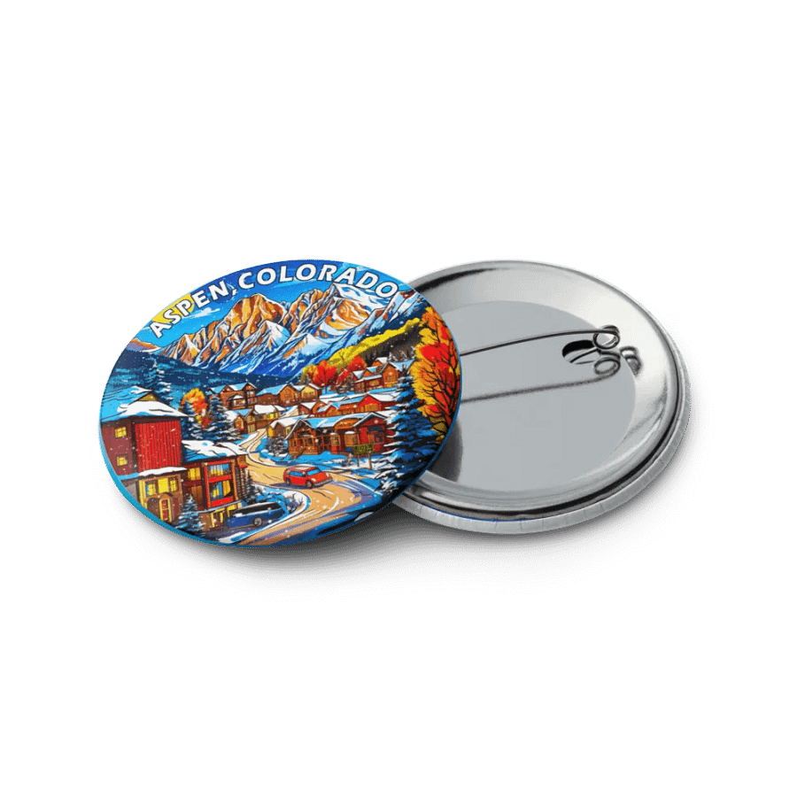 Set Of 5 Pins (U.S. Picturesque Small Towns & Landscapes) product image (7)