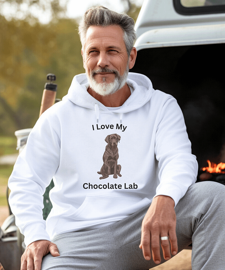 Chocolate Lab Hoodie product image (5)