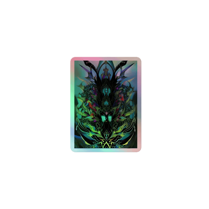Holographic Sticker of queen product image (1)