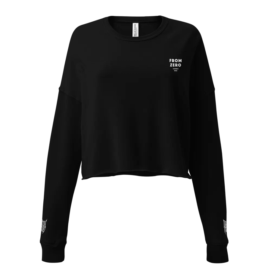 From Zero Comes One - Embroidered Crop Top product image (1)