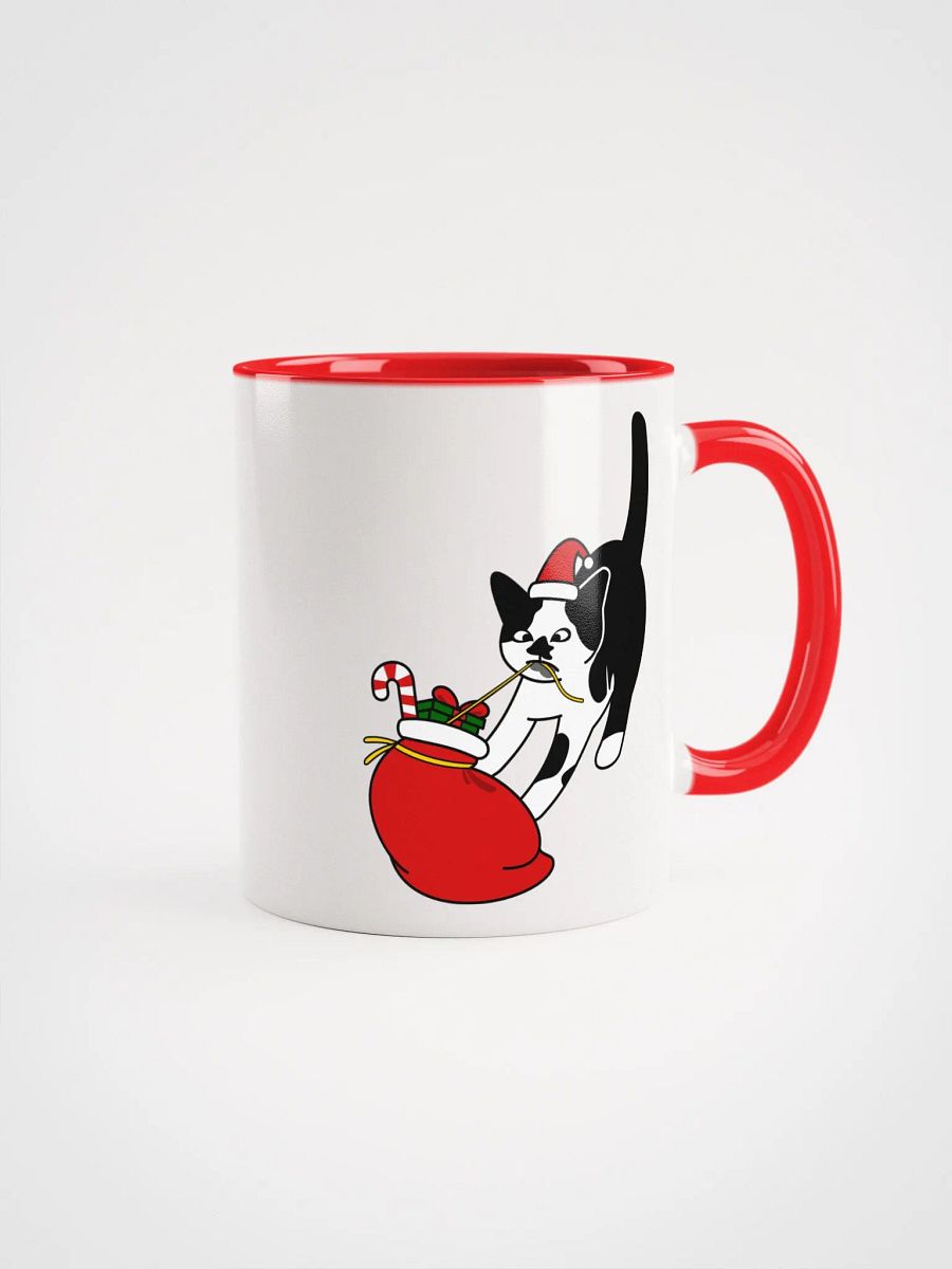 Santa Paws Christmas Cat Mug: Extra Festive Edition! product image (21)