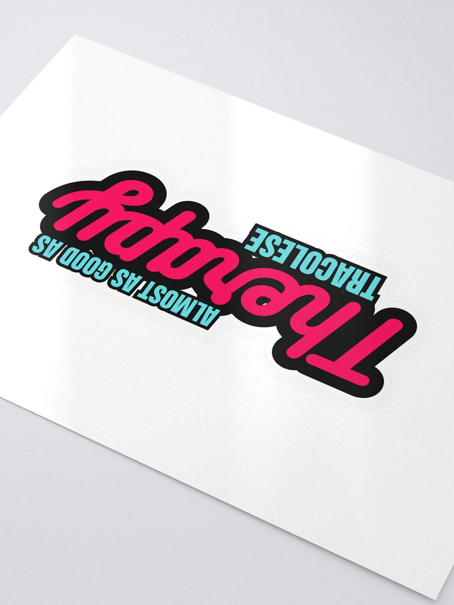 Almost as Good as Therapy - Text Sticker product image (3)