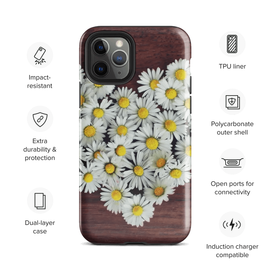 Heartfelt Floral Phone Case – Beautiful Protection for Your Device product image (28)