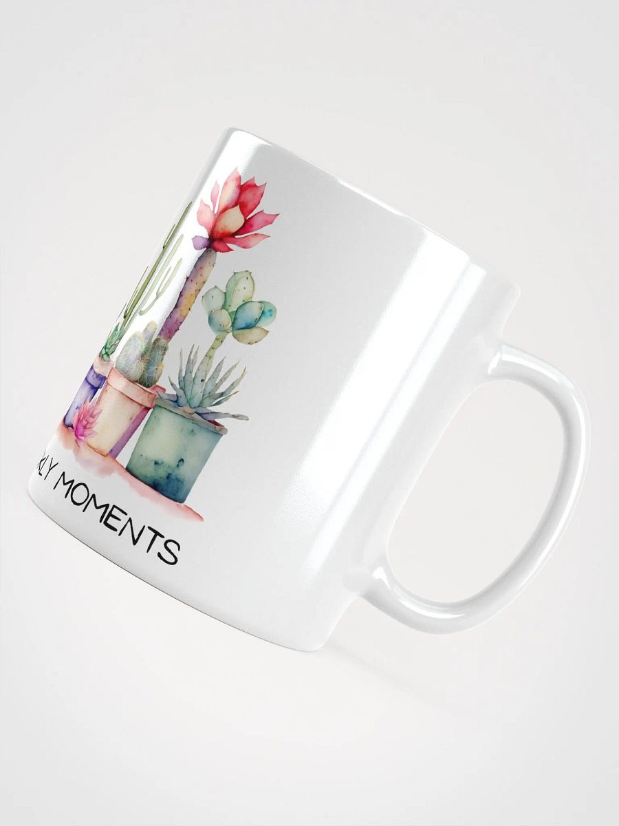 Embrace The Prickly Moments White Glossy Mug product image (5)