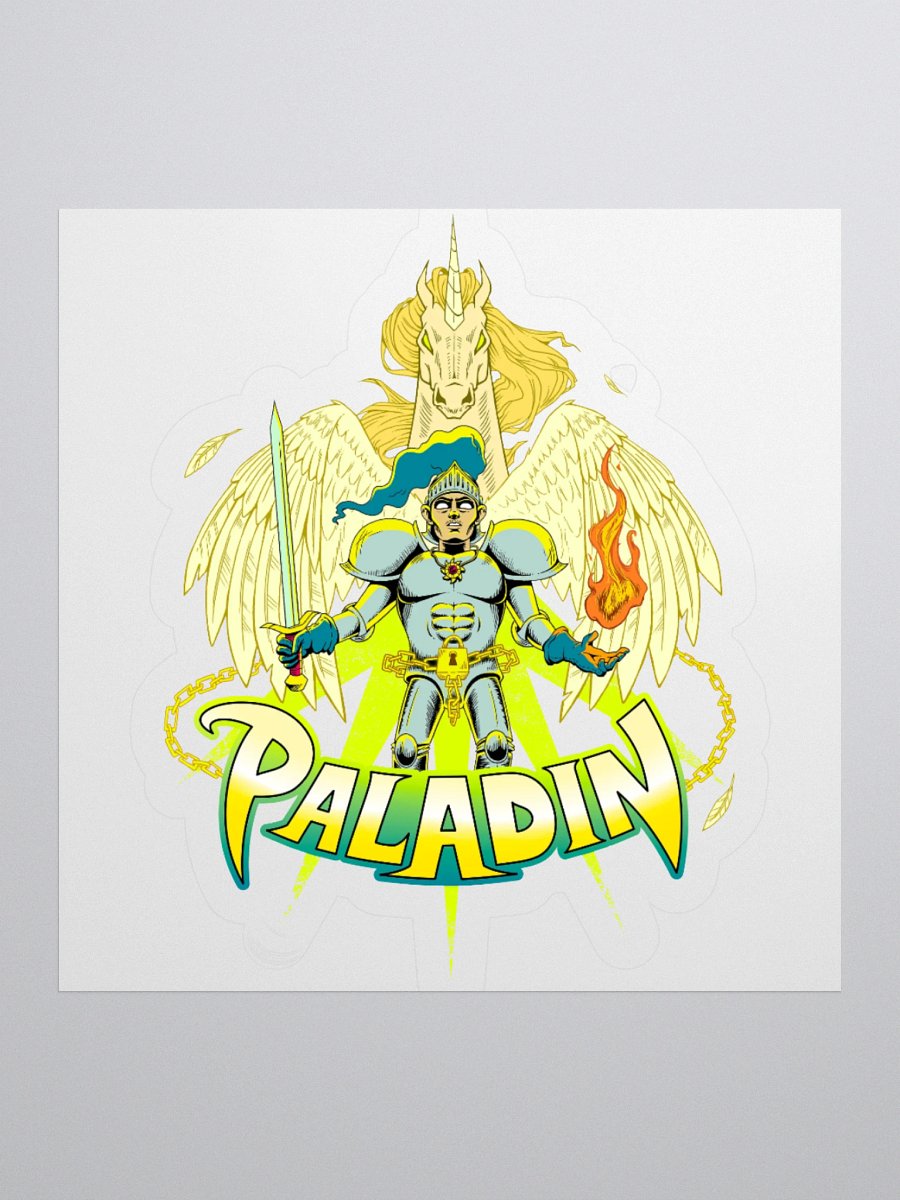 Dark Fantasy Paladin - Sticker product image (2)