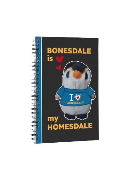 “Bonesdale Is My Homesdale” Notebook product image (1)