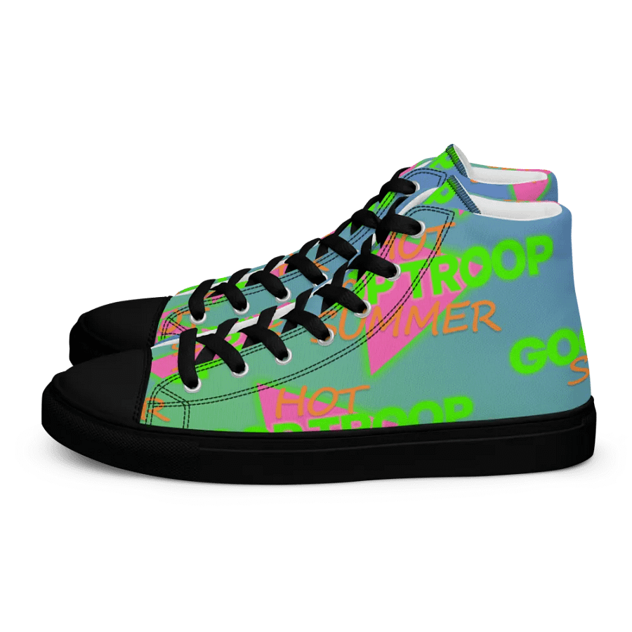 HGTS All-Over Print Canvas Shoes product image (1)