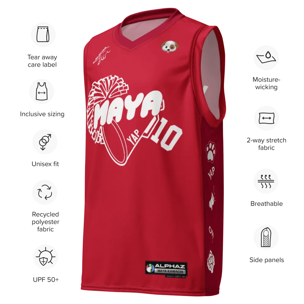 MAYA JERSEY (RED) product image (7)