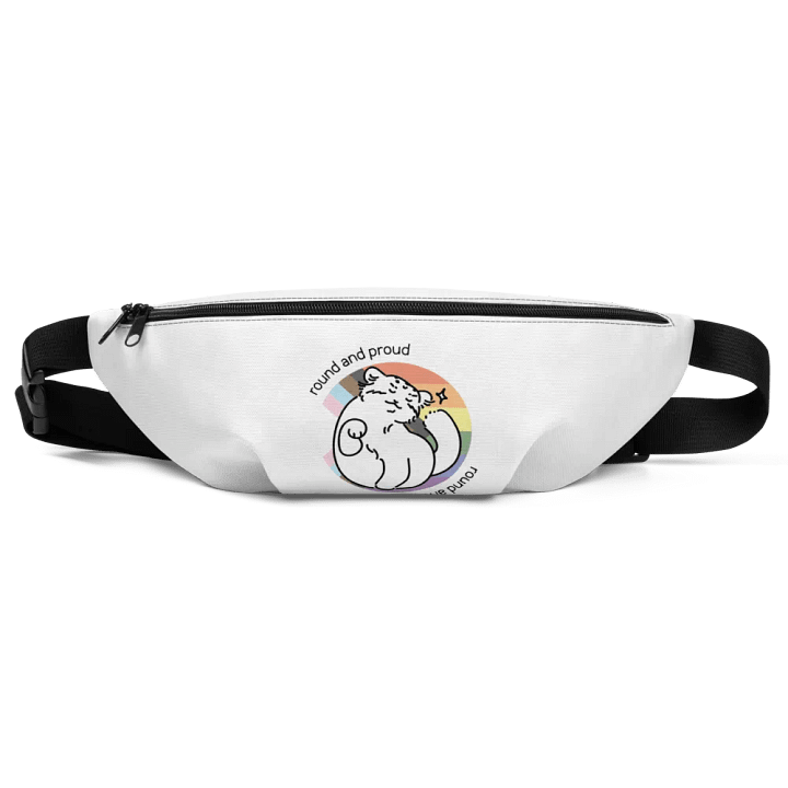 Round and Proud Manul Pride Pastels Version - Fanny Pack product image (1)
