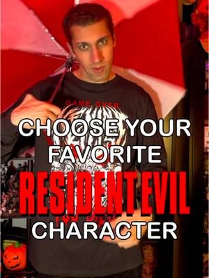 Choose your favorite @Resident Evil character 🩸⛱️🩸 @Ghoulish Productions @TPW @🩸ICE NINE KILLS🩸 #horror #horrormovies #thunderwolf #residentevil #residentevilcosplay #nemesis #umbrella #umbrellacorporation #choose #halloween #october #may #iceninekills #collab #collaboration #trending #Viral #explore #foryoupage #fyp #fypシ #tiktok #horrortok 