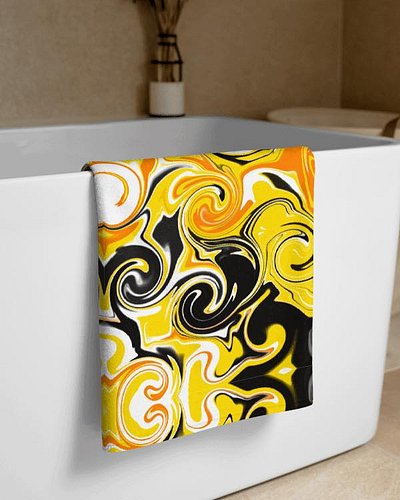 💛 Make a Splash with Style! 💛

Add a pop of sunshine to your self-care routine with our Vibrant Yellow Swirl Towel ☀️ Whether...