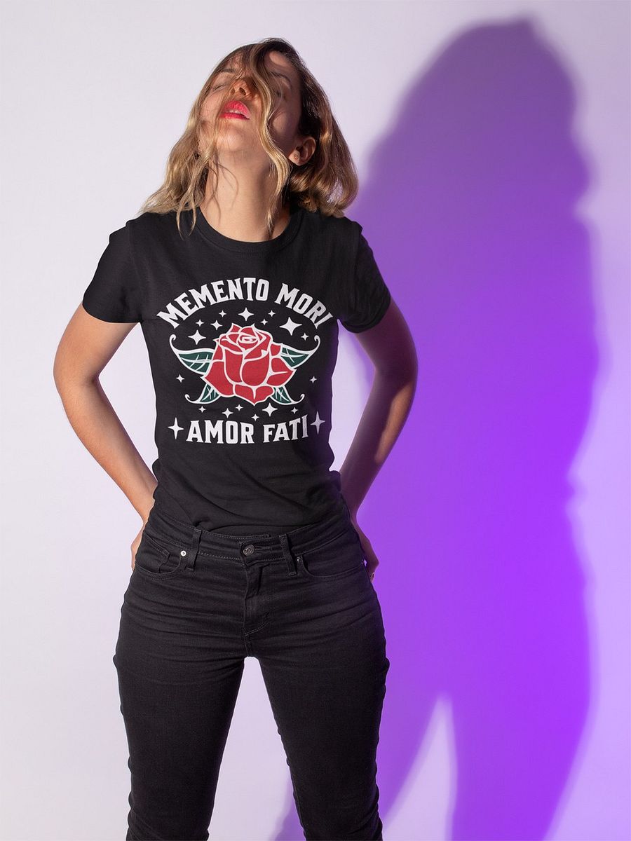Amor Fati Memento Mori Tshirt product image (3)