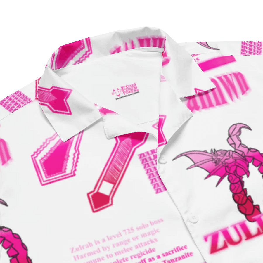 Valentines Zulrah Button Up (White) product image (3)