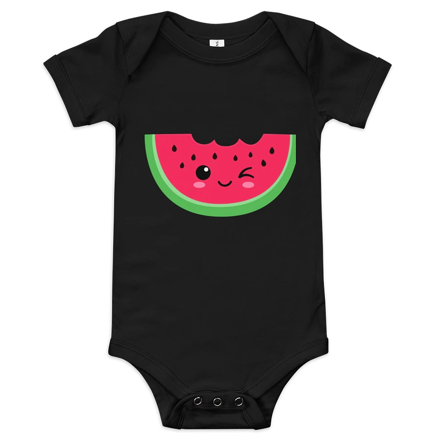 Wally Watermelon Baby Onesie product image (1)