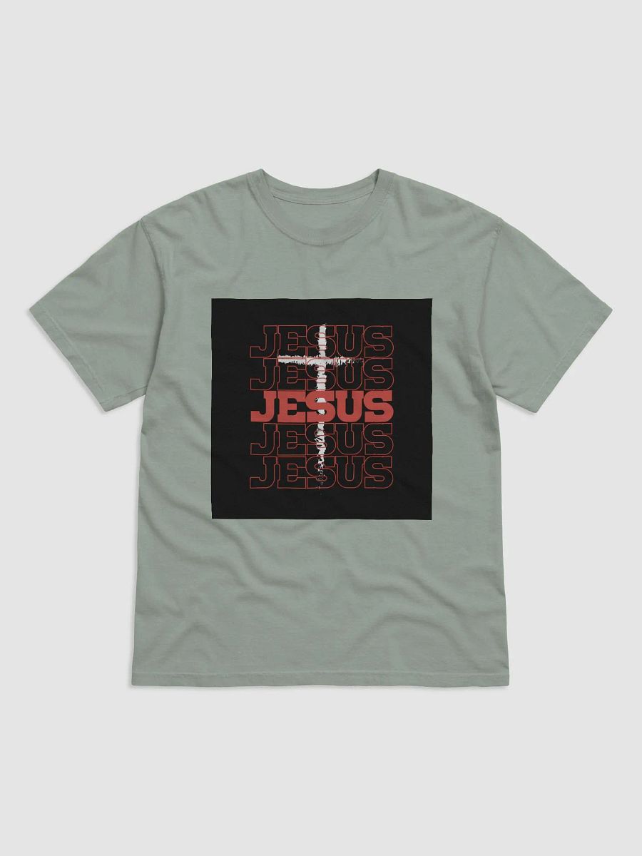 Man T-Shirt Jesus Both Side Garment-Dyed Heavyweight product image (1)