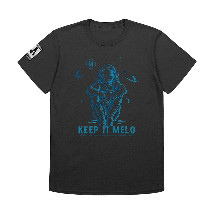 #MeloCrew Vibes: Blue - Basic T-Shirt | #MadeByMELO product image (2)
