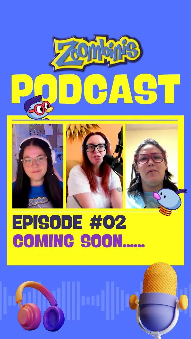 🎧 Stay tuned! Zoombinis Podcast Episode 2 is dropping soon! Get ready to dive into the quirky, inspiring journeys of our amazing ambassadors. You won’t want to miss it! 💙🌀 #Zoombinis #PodcastDrop #AmbassadorStories #LogicAndAdventure #NostalgiaReboot #ComingSoon