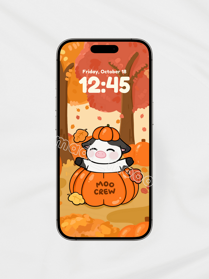 Fall Moo Crew iPhone/Android Phone Wallpaper product image (1)